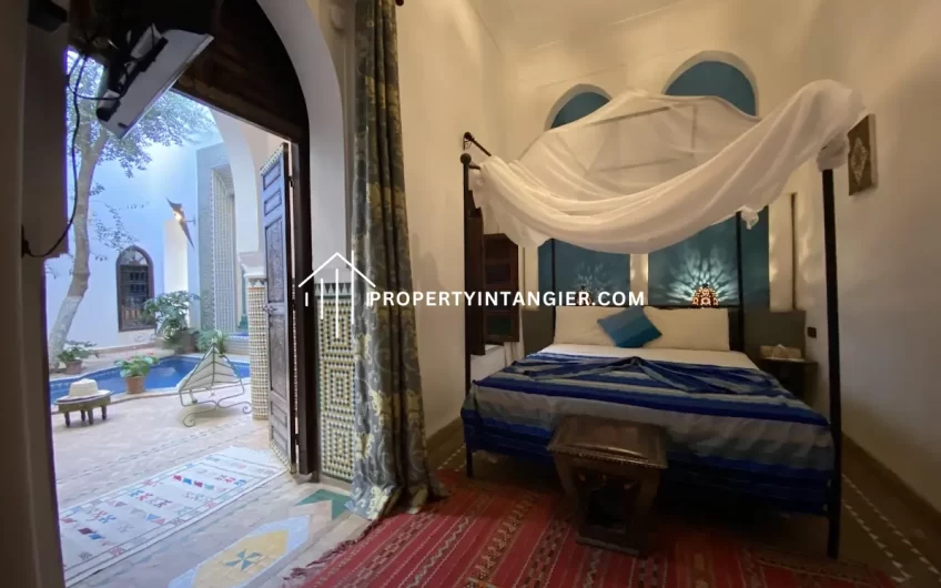 Luxurious traditional riad for sale in Tangier, Morocco 2023