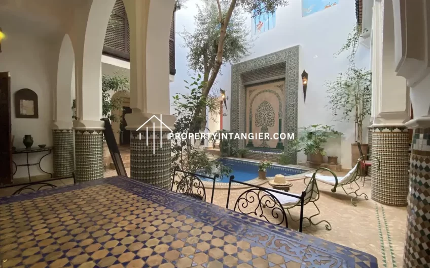 Luxurious traditional riad for sale in Tangier, Morocco 2023