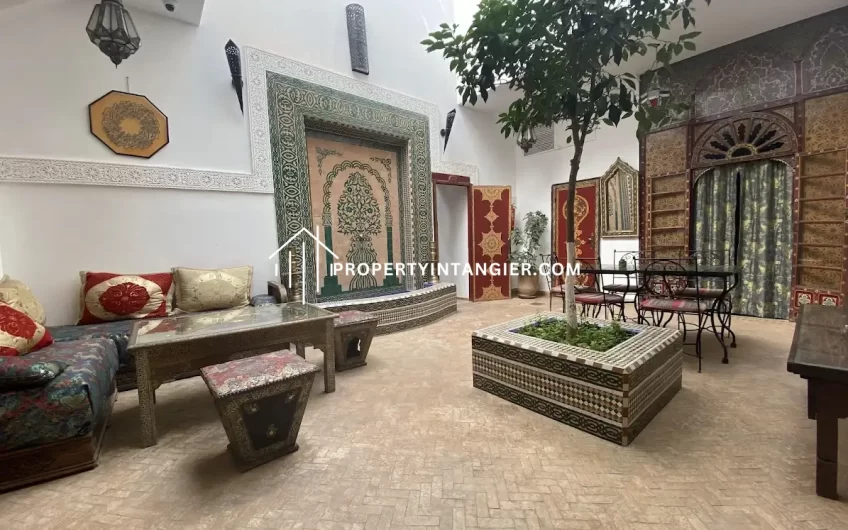 Luxurious traditional riad for sale in Tangier, Morocco 2023