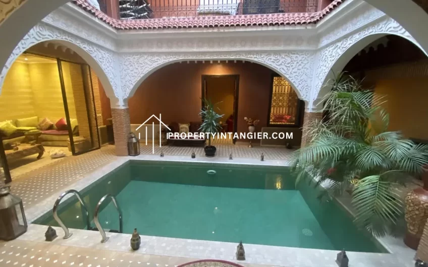 High-standard riad on sale in Tangier, Morocco 2023