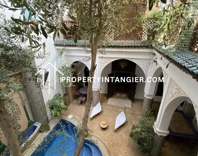 Luxurious traditional riad for sale in Tangier, Morocco 2023